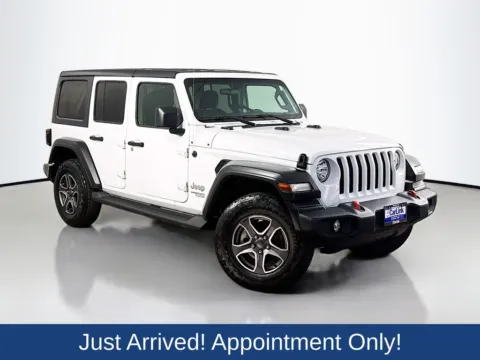 White 2021 Jeep Wrangler Unlimited Sport S for sale in Morristown, NJ