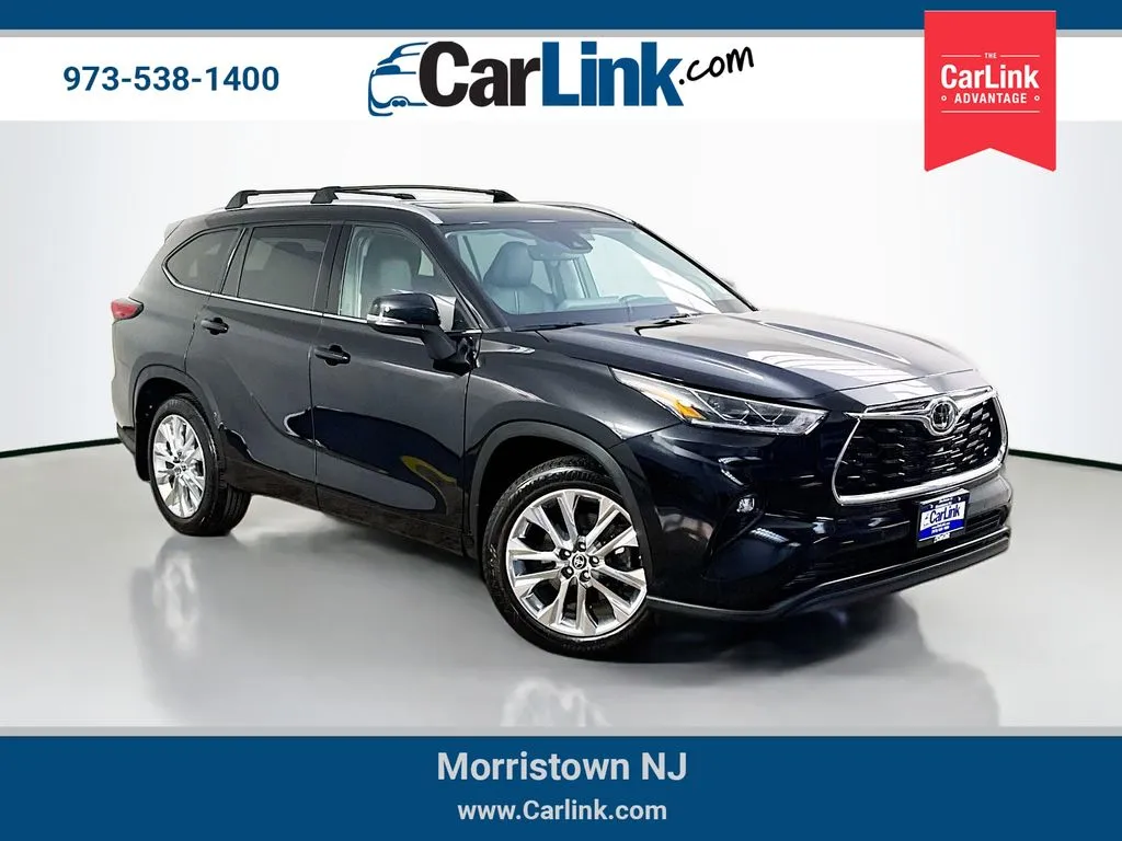 Black 2023 Toyota Highlander Limited for sale in Morristown, NJ