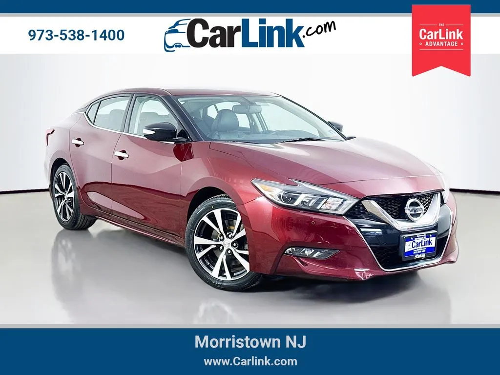 Red 2016 Nissan Maxima 3.5 SV for sale in Morristown, NJ