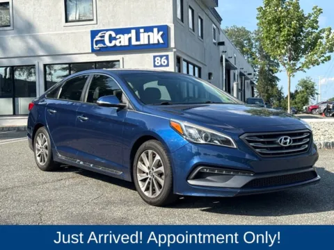 Blue 2015 Hyundai Sonata Sport for sale in Morristown, NJ
