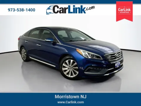 Blue 2015 Hyundai Sonata Sport for sale in Morristown, NJ