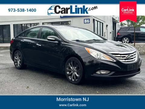 Black 2012 Hyundai Sonata Limited for sale in Morristown, NJ