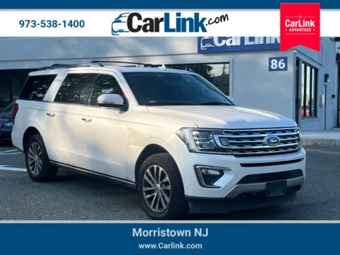 White 2018 Ford Expedition Max Limited for sale in Morristown, NJ
