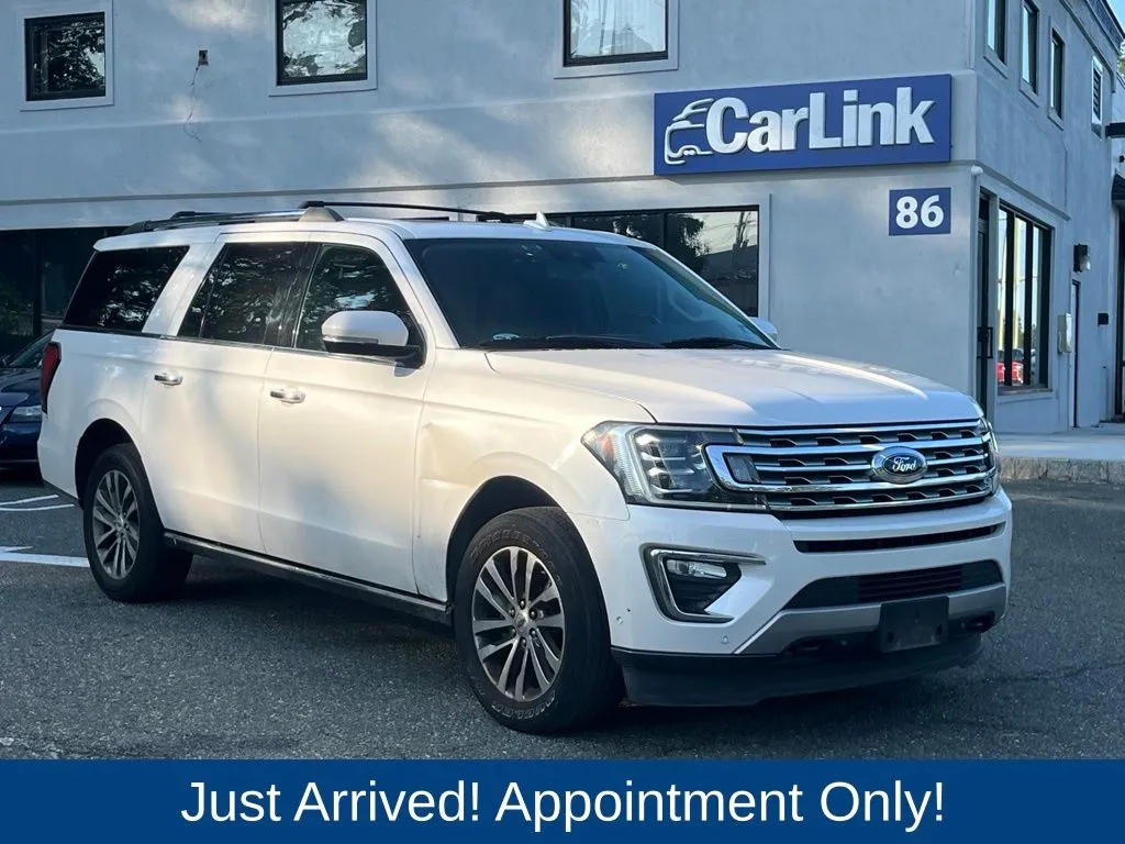White 2018 Ford Expedition Max Limited for sale in Morristown, NJ