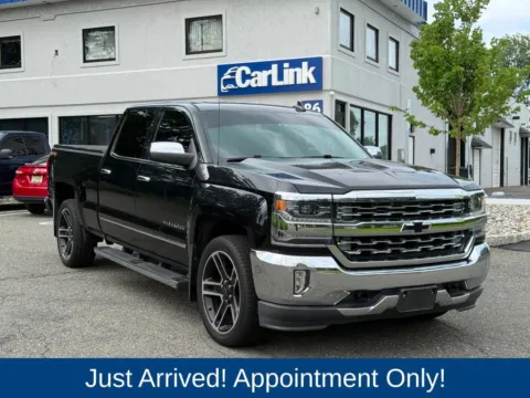 Black 2016 Chevrolet Silverado 1500 LTZ for sale in Morristown, NJ