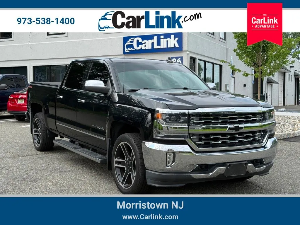 Black 2016 Chevrolet Silverado 1500 LTZ for sale in Morristown, NJ