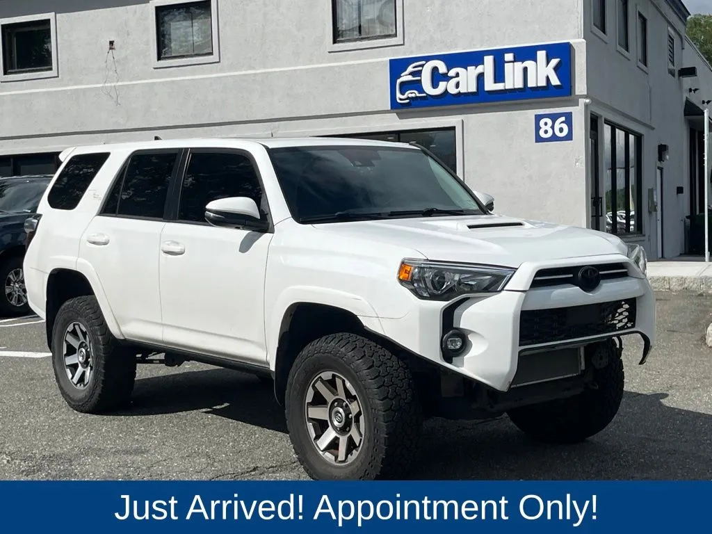 White 2021 Toyota 4Runner TRD Off-Road Premium for sale in Morristown, NJ