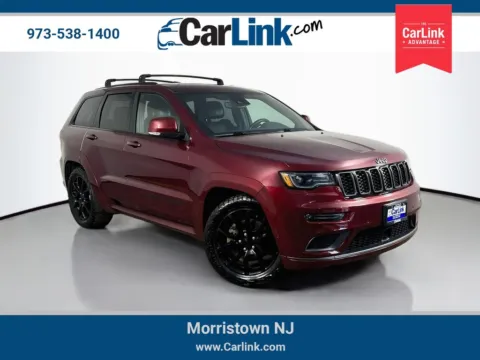 Red 2020 Jeep Grand Cherokee Overland for sale in Morristown, NJ