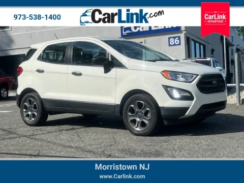 White 2021 Ford EcoSport S for sale in Morristown, NJ