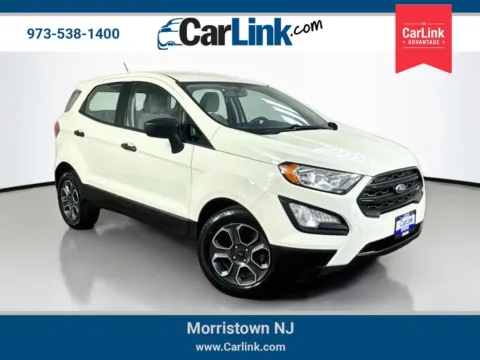 White 2021 Ford EcoSport S for sale in Morristown, NJ