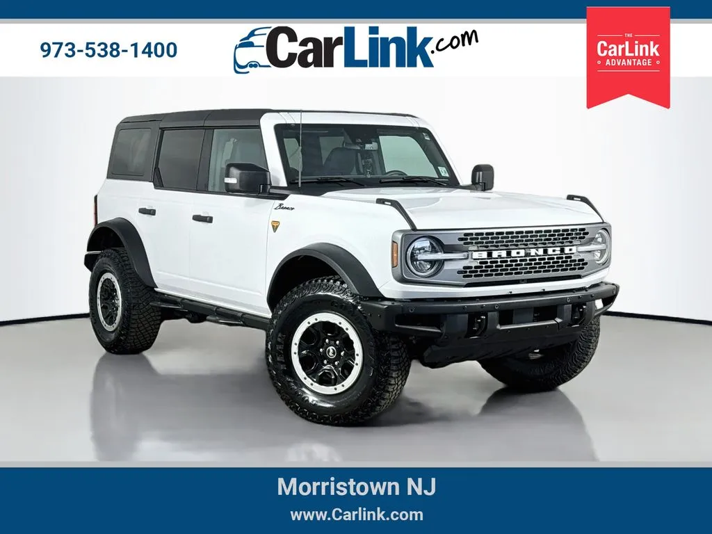 White 2023 Ford Bronco Badlands for sale in Morristown, NJ