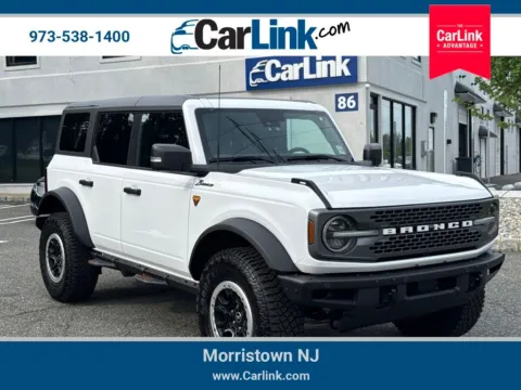 White 2023 Ford Bronco Badlands for sale in Morristown, NJ