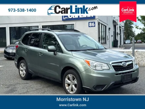 Green 2015 Subaru Forester 2.5i Premium for sale in Morristown, NJ
