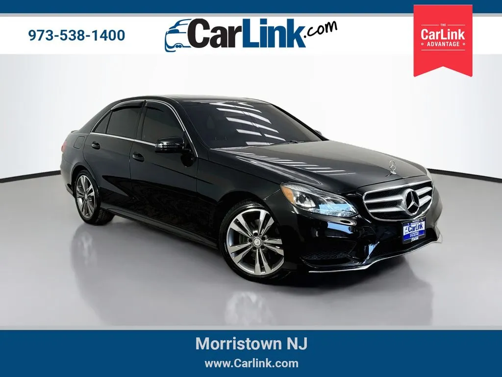 Black 2016 Mercedes-Benz E-Class E 350 for sale in Morristown, NJ