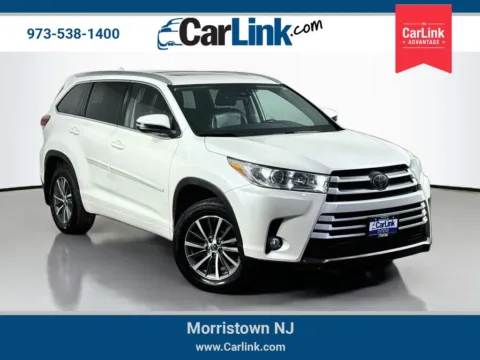White 2018 Toyota Highlander XLE for sale in Morristown, NJ