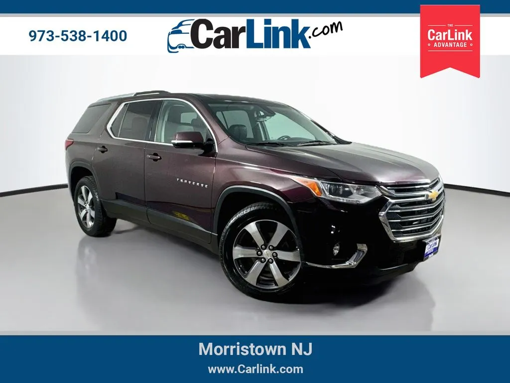 Black 2018 Chevrolet Traverse 3LT for sale in Morristown, NJ