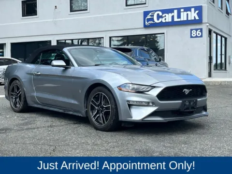 Silver 2021 Ford Mustang EcoBoost Premium for sale in Morristown, NJ