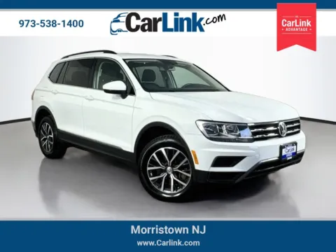 White 2020 Volkswagen Tiguan 2.0T SE for sale in Morristown, NJ