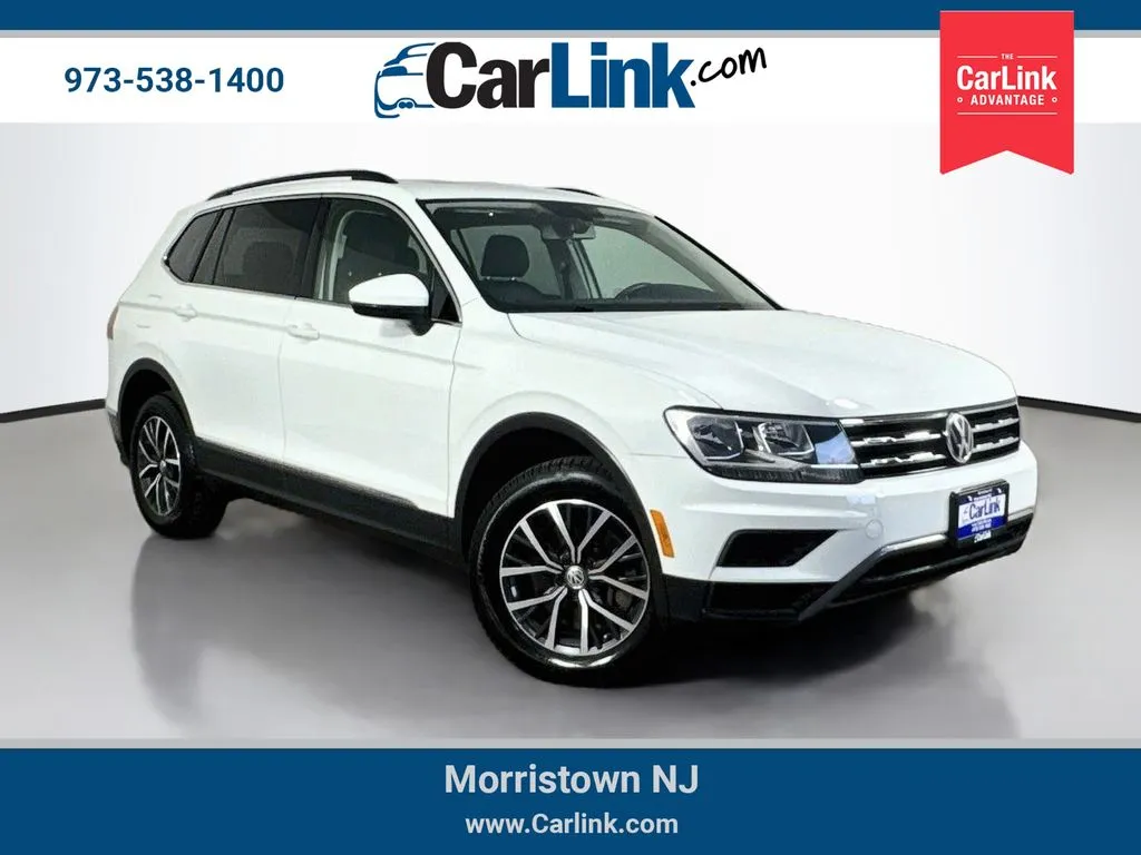 White 2020 Volkswagen Tiguan 2.0T SE for sale in Morristown, NJ