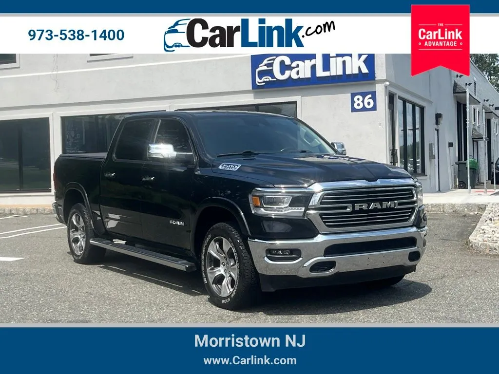Black 2021 Ram 1500 Laramie for sale in Morristown, NJ