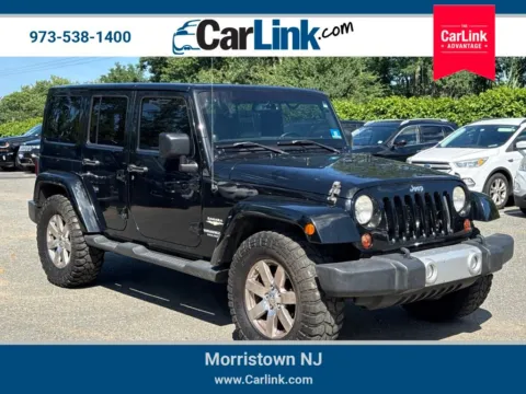 Black 2013 Jeep Wrangler Unlimited Sahara for sale in Morristown, NJ