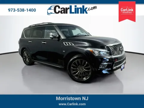 Black 2017 INFINITI QX80 Limited for sale in Morristown, NJ