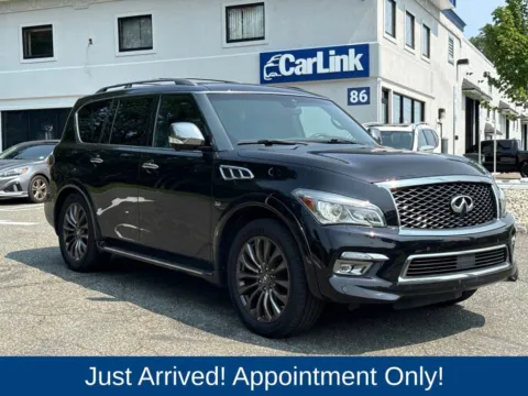 Black 2017 INFINITI QX80 Limited for sale in Morristown, NJ