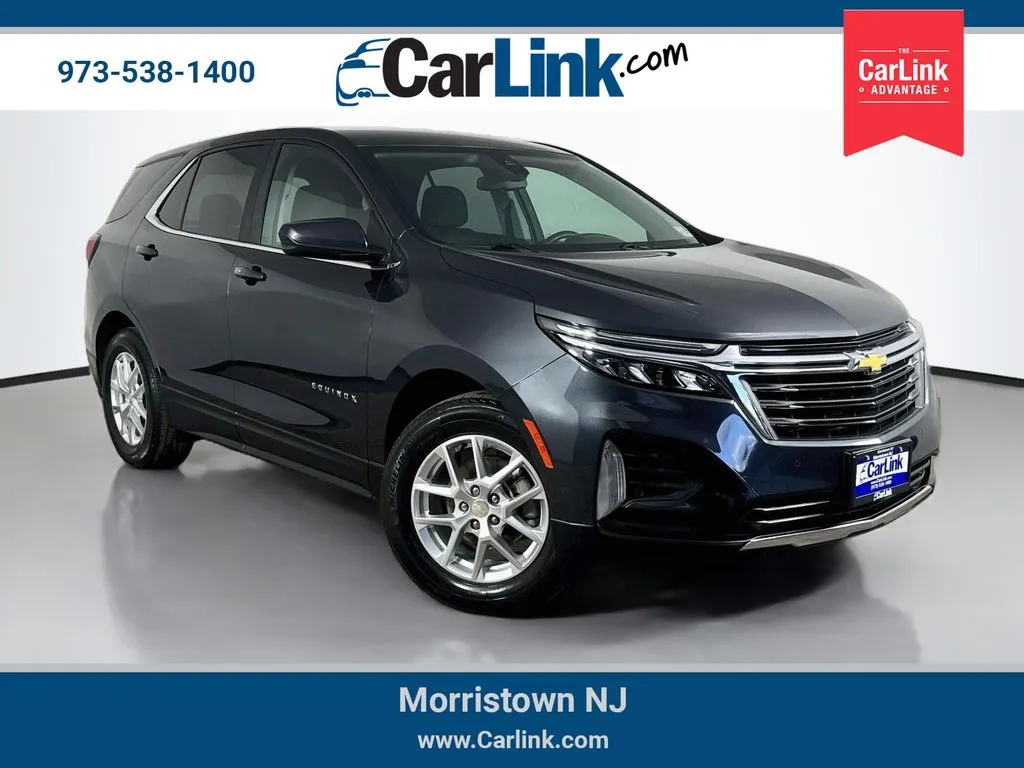 Gray 2022 Chevrolet Equinox LT for sale in Morristown, NJ