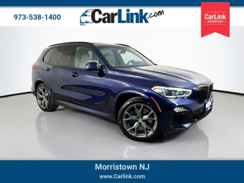 Blue 2021 BMW X5 M50i for sale in Morristown, NJ