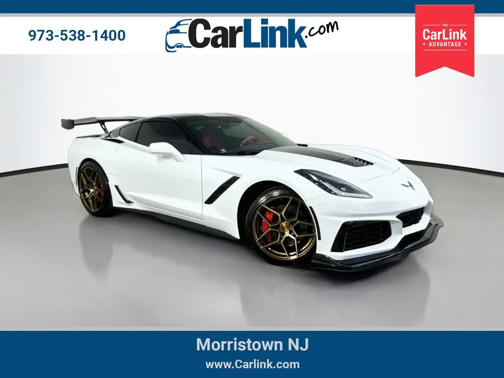 White 2014 Chevrolet Corvette Stingray Z51 for sale in Morristown, NJ