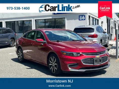 Red 2017 Chevrolet Malibu LT for sale in Morristown, NJ