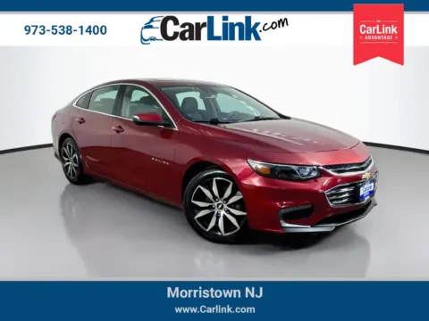 Red 2017 Chevrolet Malibu LT for sale in Morristown, NJ