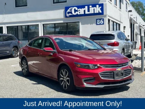 Red 2017 Chevrolet Malibu LT for sale in Morristown, NJ
