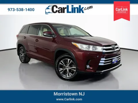 Red 2017 Toyota Highlander LE Plus for sale in Morristown, NJ