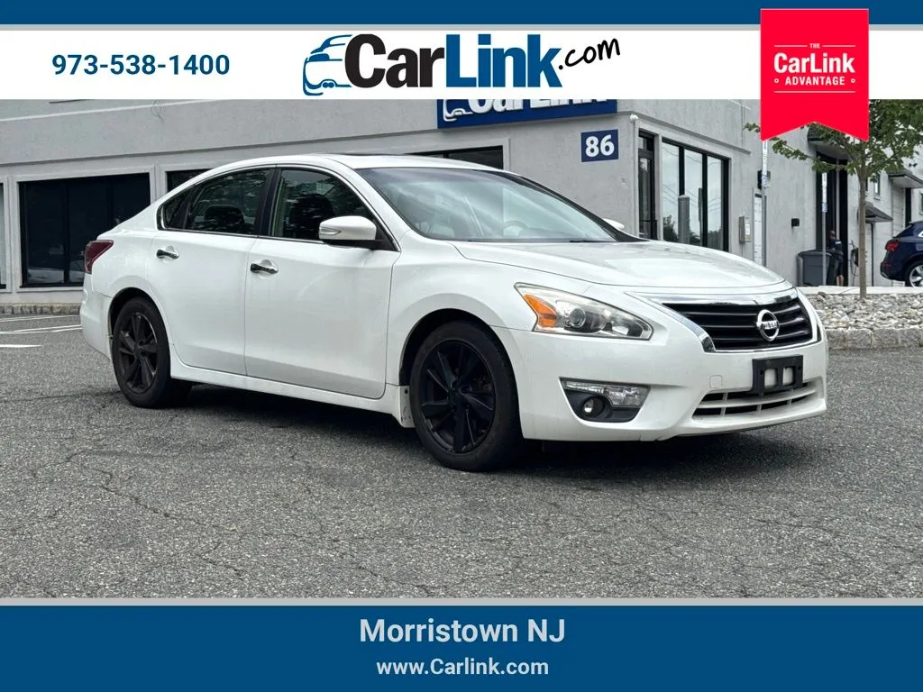 White 2013 Nissan Altima 2.5 SV for sale in Morristown, NJ