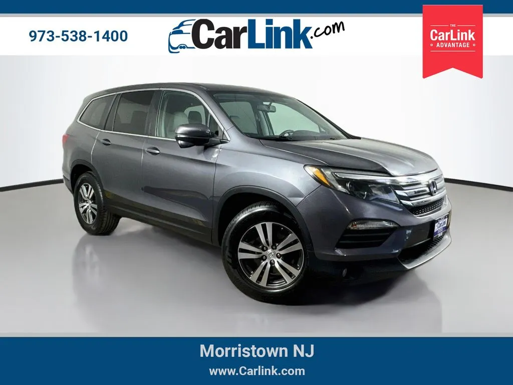 Gray 2016 Honda Pilot EX-L for sale in Morristown, NJ