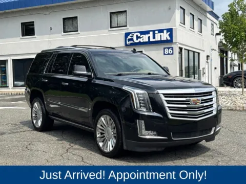 Black 2017 Cadillac Escalade Platinum Edition for sale in Morristown, NJ