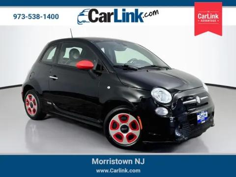 Black 2017 Fiat 500e Battery Electric for sale in Morristown, NJ