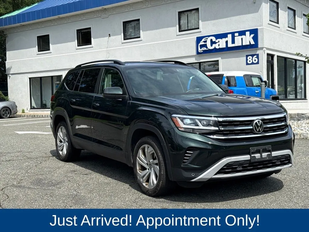 Green 2022 Volkswagen Atlas 3.6L V6 SE w/Technology for sale in Morristown, NJ