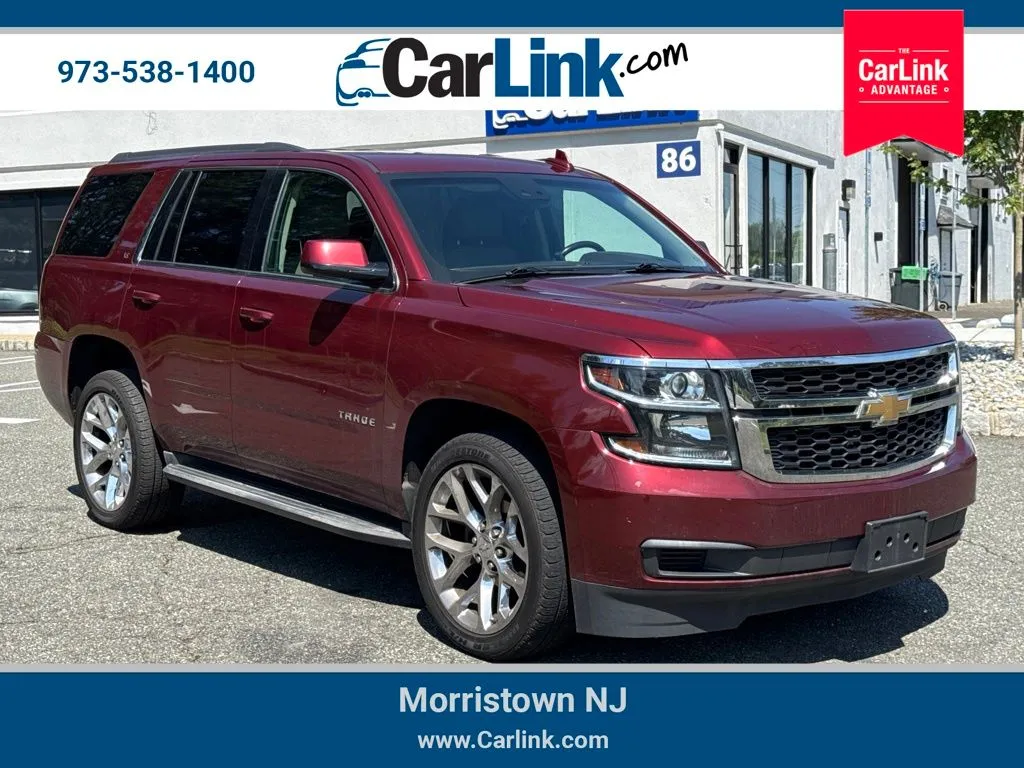 Red 2019 Chevrolet Tahoe LT for sale in Morristown, NJ