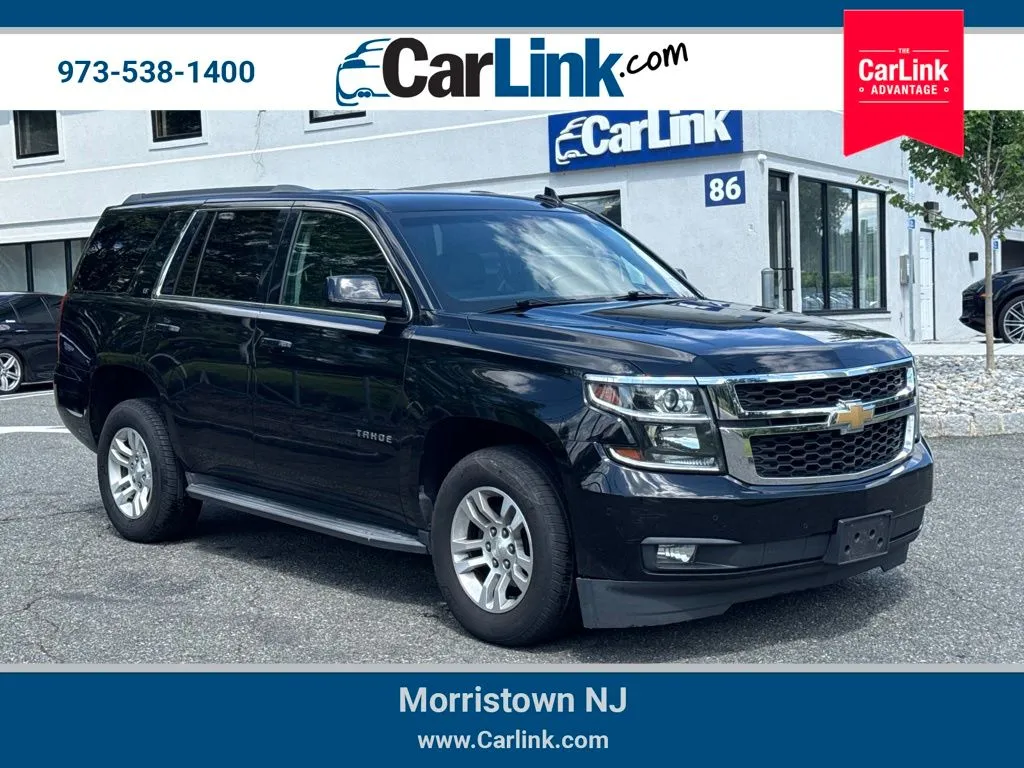 Black 2019 Chevrolet Tahoe LT for sale in Morristown, NJ