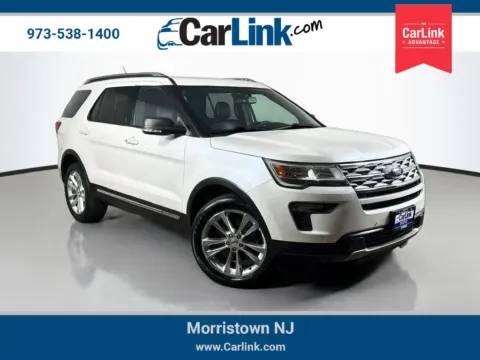 White 2019 Ford Explorer XLT for sale in Morristown, NJ