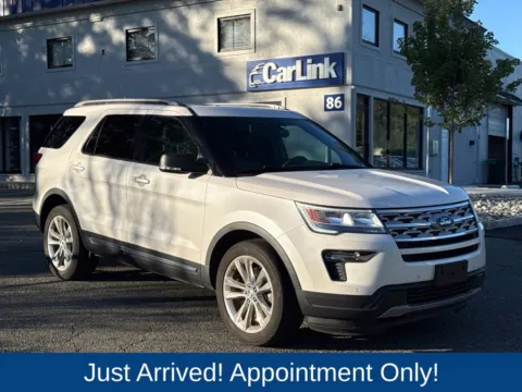 White 2019 Ford Explorer XLT for sale in Morristown, NJ