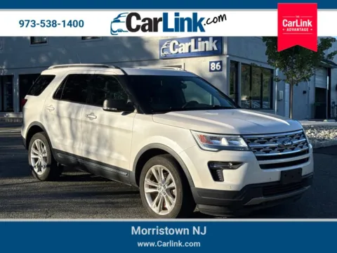 White 2019 Ford Explorer XLT for sale in Morristown, NJ