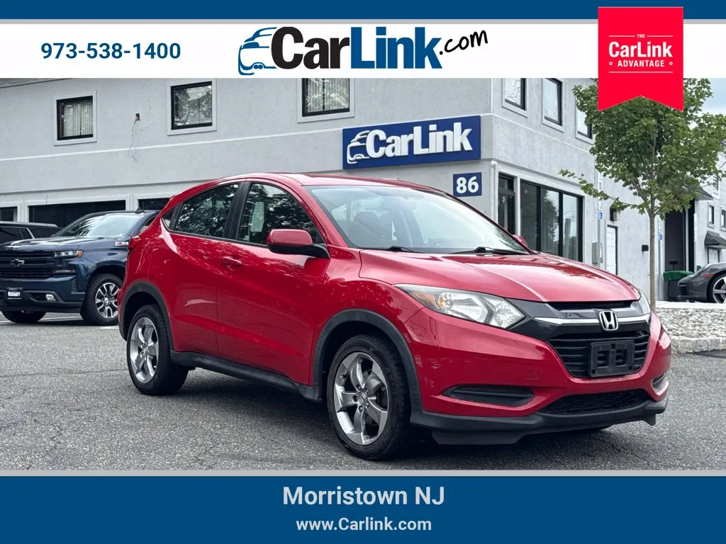 Red 2018 Honda HR-V LX for sale in Morristown, NJ