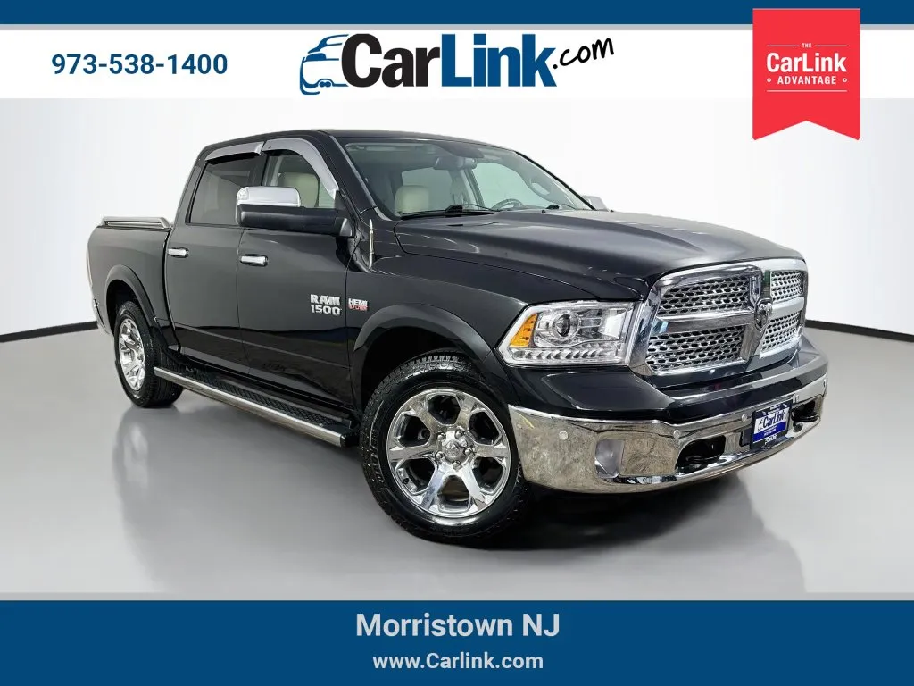 Black 2017 Ram 1500 Laramie for sale in Morristown, NJ