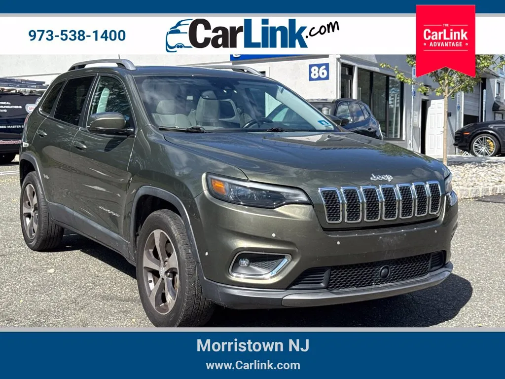Green 2019 Jeep Cherokee Limited for sale in Morristown, NJ