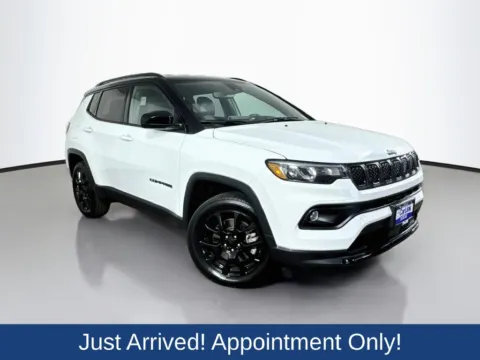 White 2023 Jeep Compass Latitude for sale in Morristown, NJ
