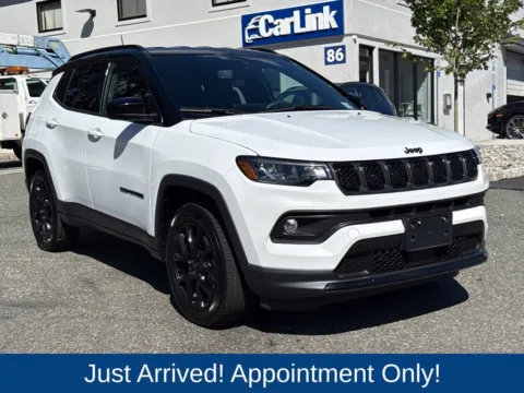 White 2023 Jeep Compass Latitude for sale in Morristown, NJ