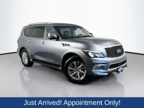 Gray 2017 INFINITI QX80 for sale in Morristown, NJ